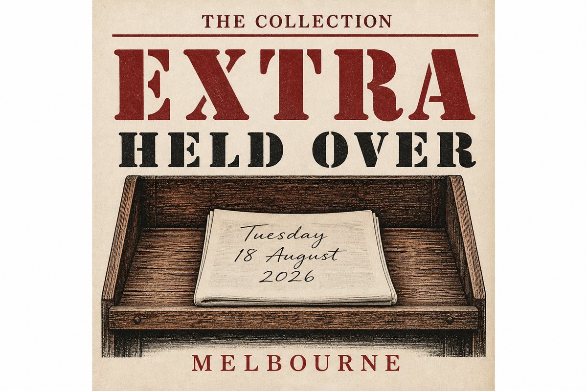 Held over, Tuesday 18 August 2026
