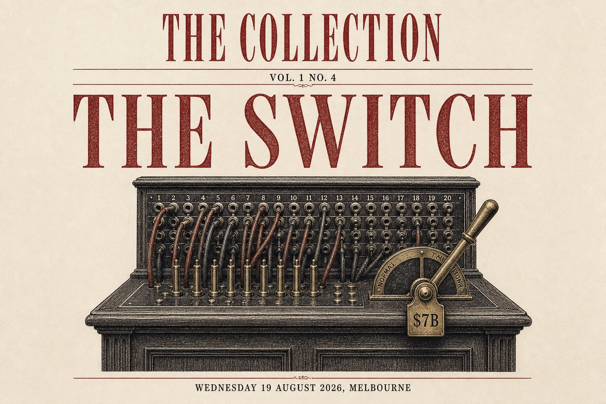 The Switch, Wednesday 19 August 2026