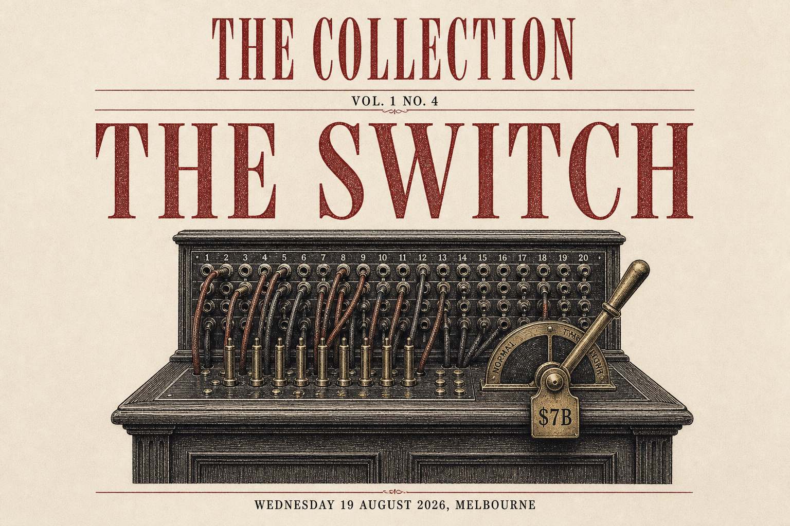 The Switch, Wednesday 19 August 2026