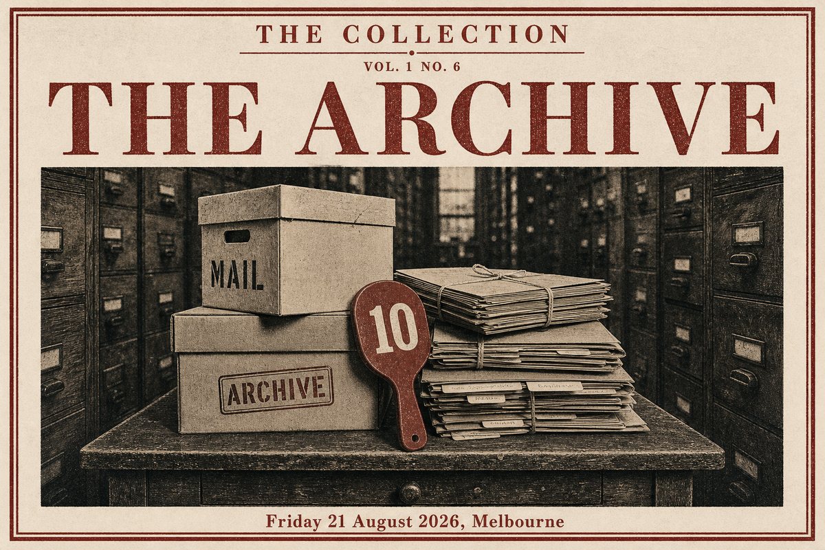 The Archive, Friday 21 August 2026