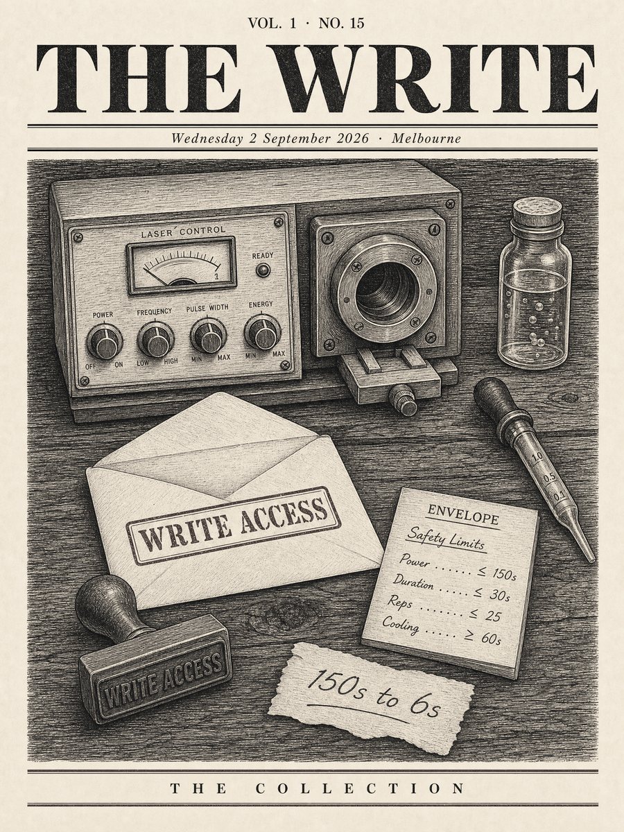 The Write, Wednesday 2 September 2026