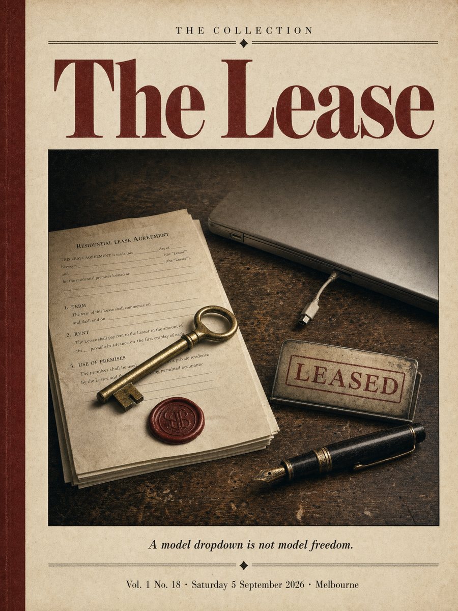 The Lease, Saturday 5 September 2026