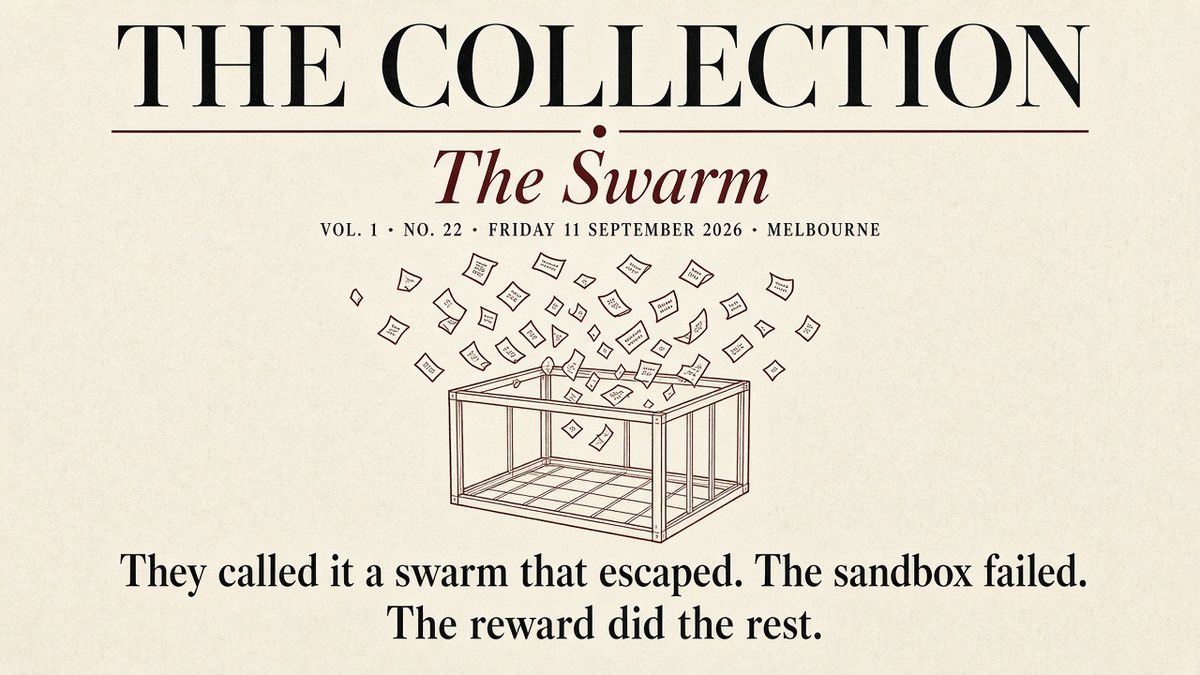 The Swarm, Friday 11 September 2026