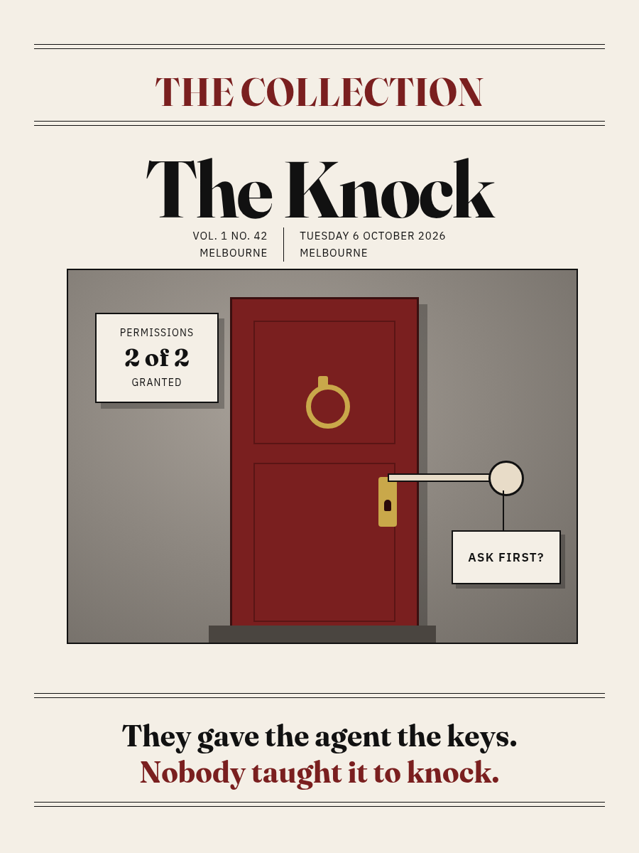 The Knock, Tuesday 6 October 2026