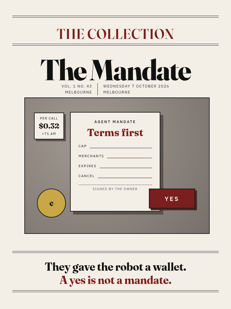 The Mandate, Wednesday 7 October 2026