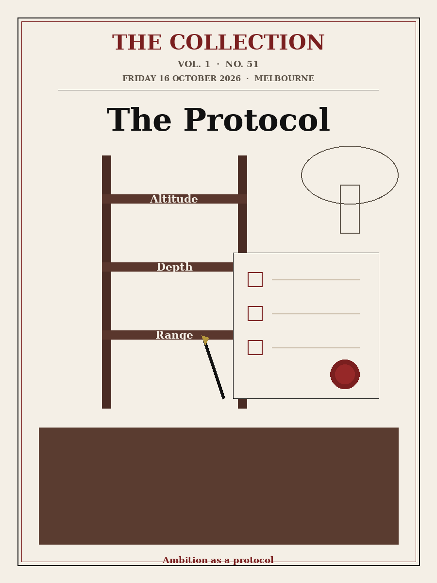 The Protocol, Friday 16 October 2026